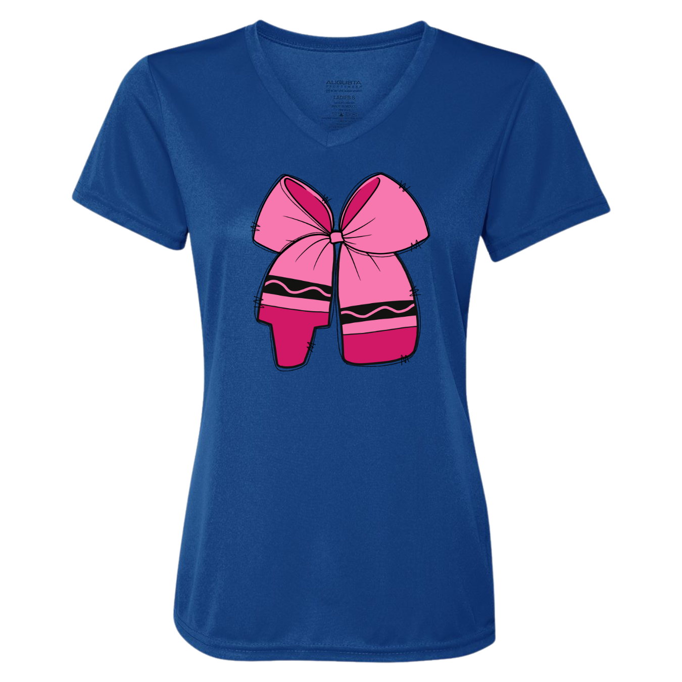 T-Shirt Maestra Crayon Fuscia