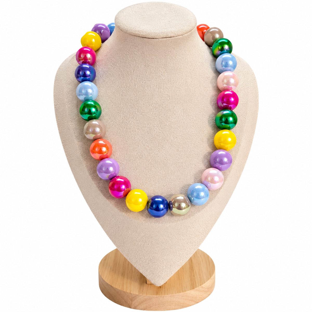 Collar Chicles Multicolor Brillante 🌈✨