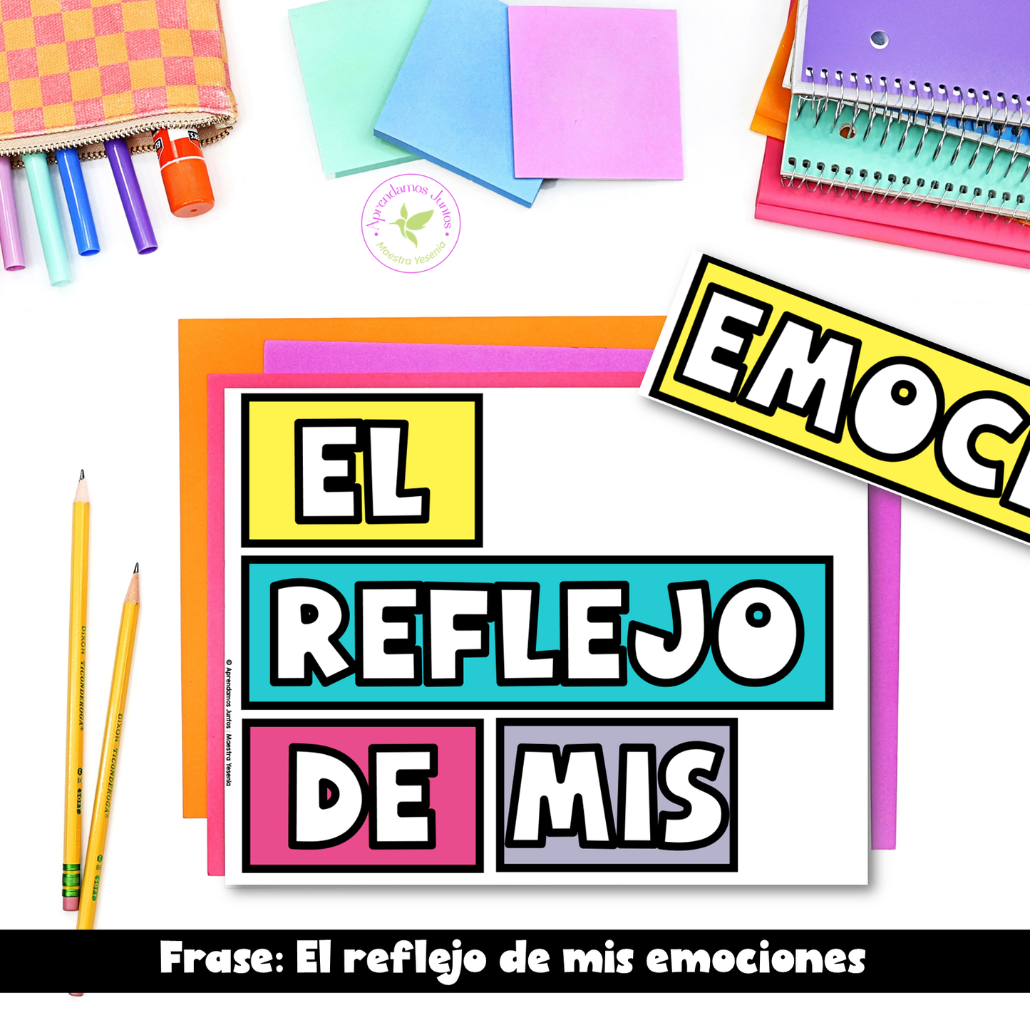 Decoración para el Espejo: Mis Emociones