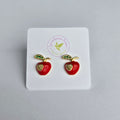 Aretes con diseño de Manzana