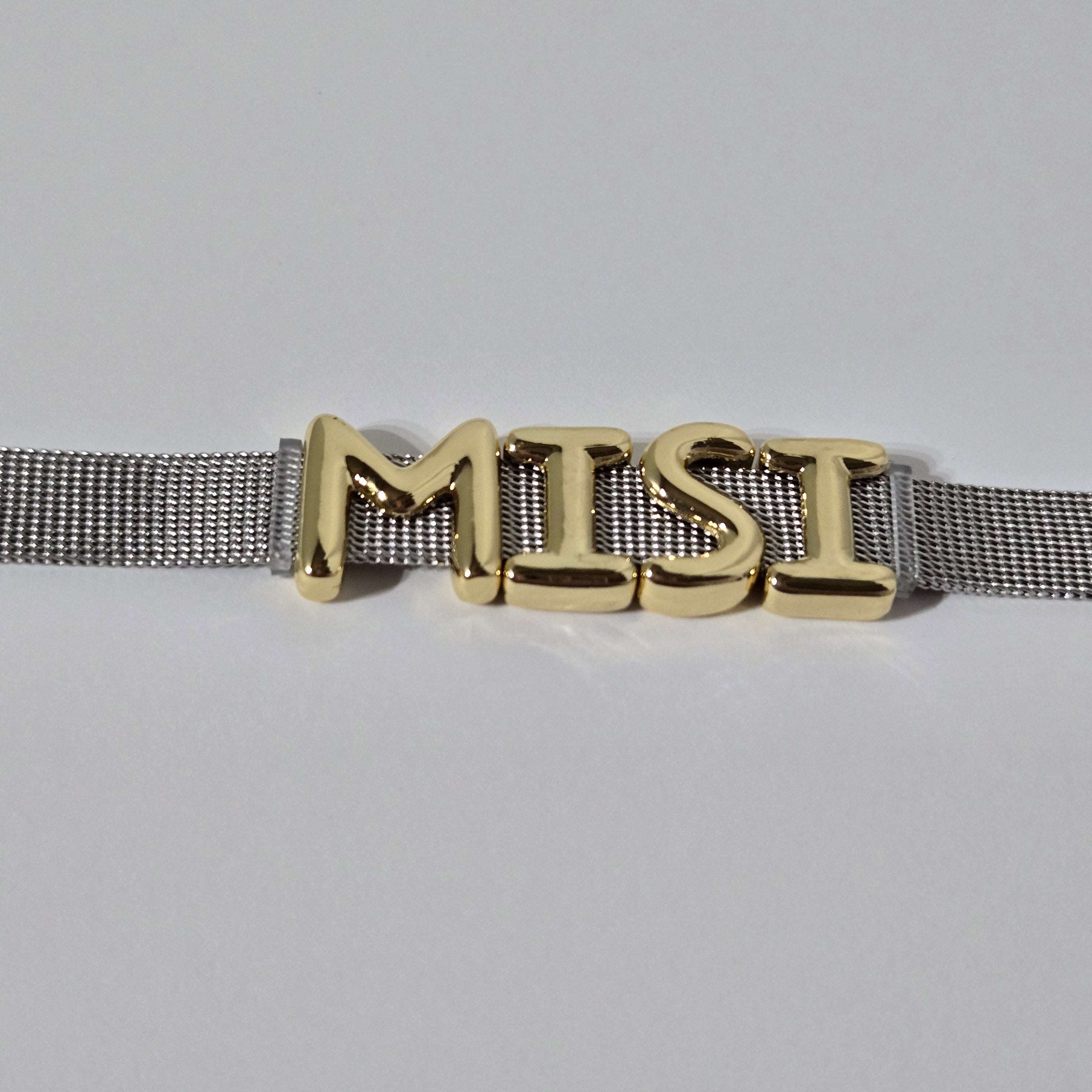 ✨ Pulsera “MISI” de Acero Inoxidable – Edición Especial para Maestras ✨