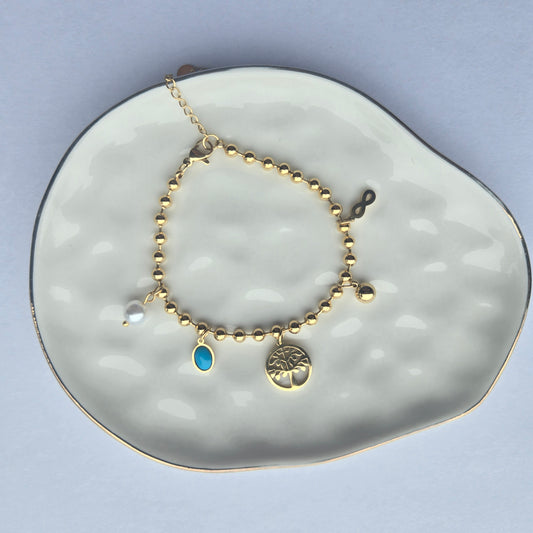 Pulsera varios Dijes
