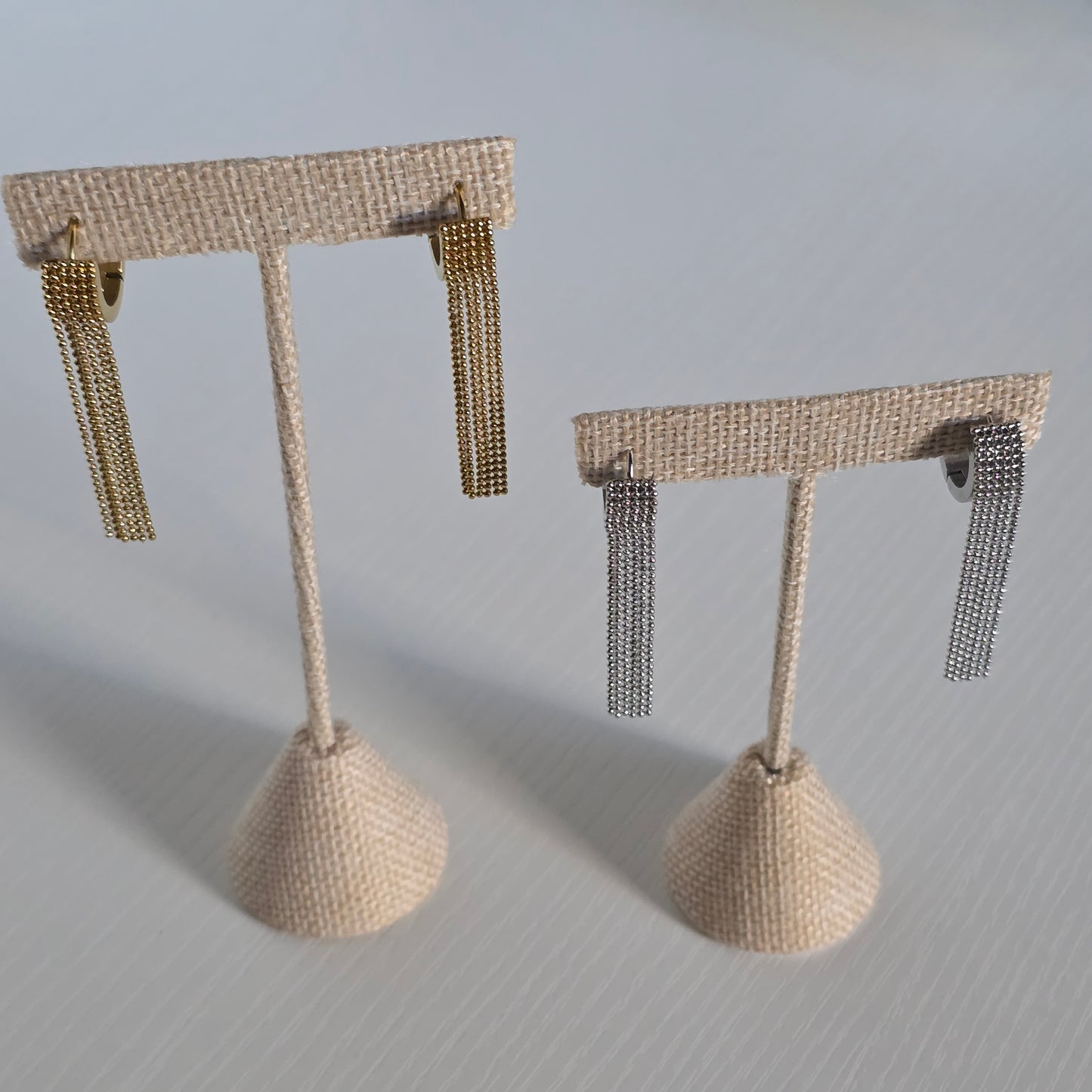 ⭐ Pantallas de Flecos en Acero Inoxidable – Elegancia Minimalista y Movimiento Perfecto