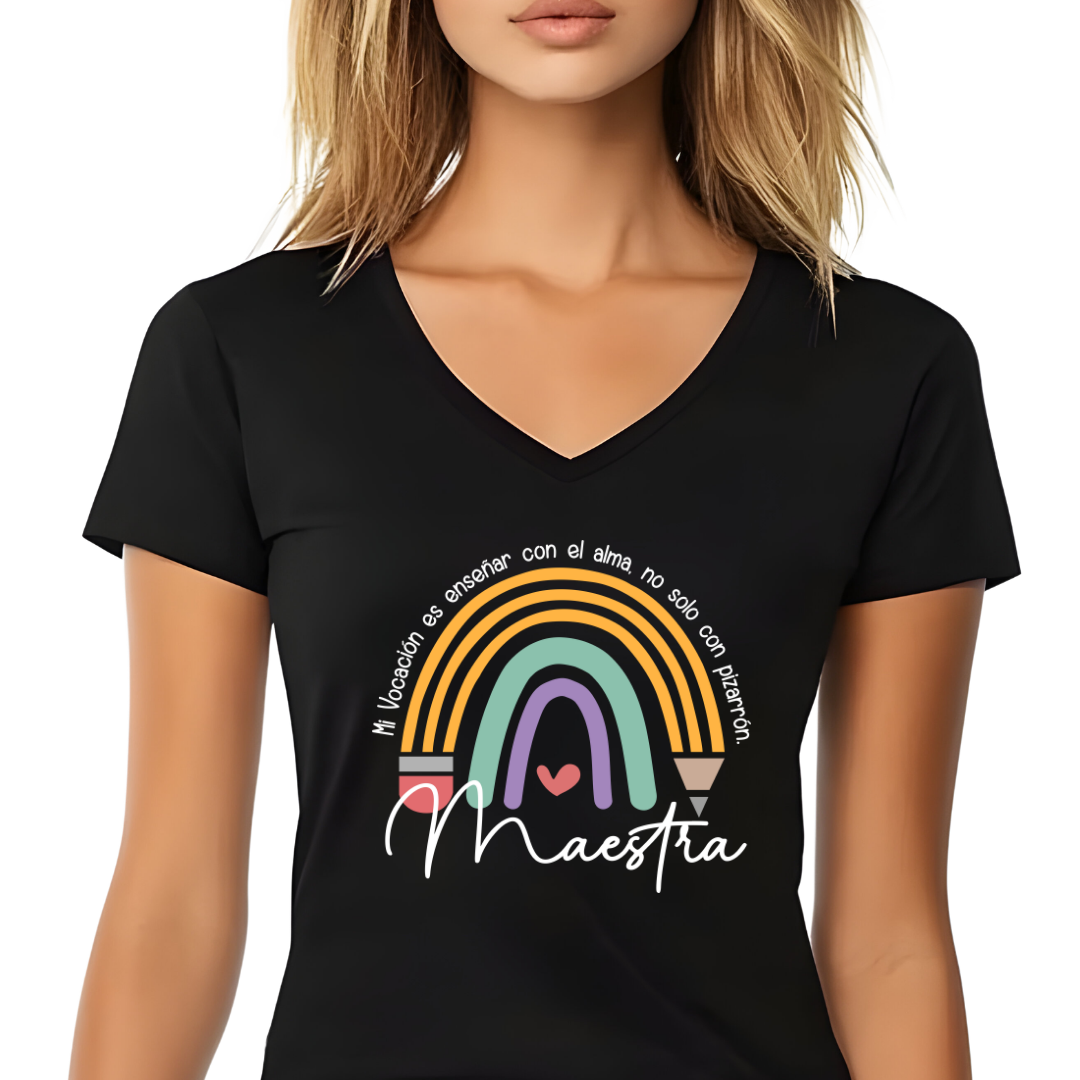 T-Shirt Mi vocación es enseñar con el alma