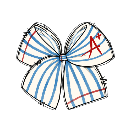 Lazo con diseño Papel A+