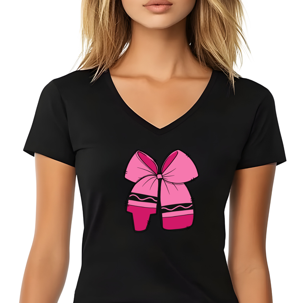 T-Shirt Maestra Crayon Fuscia