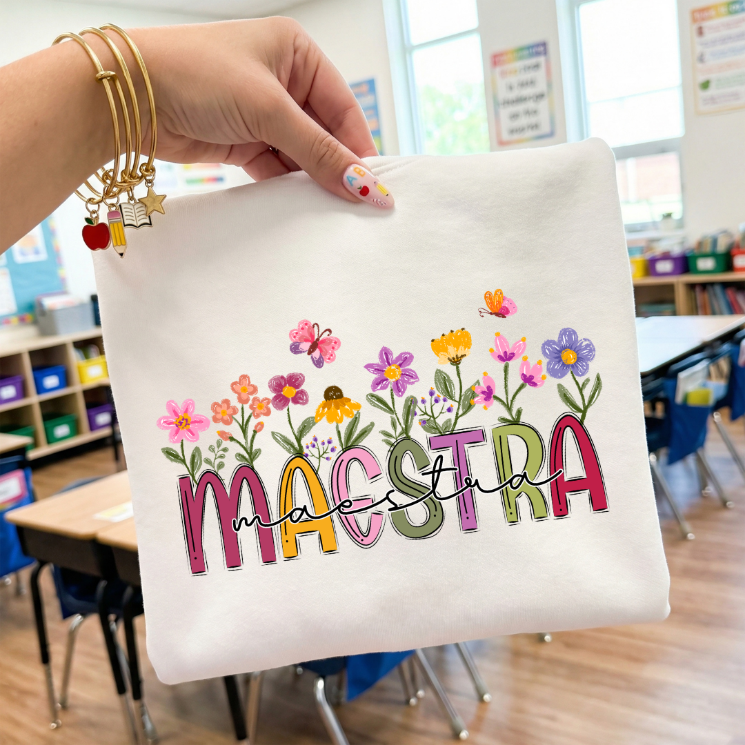 T-Shirt Maestra Flores