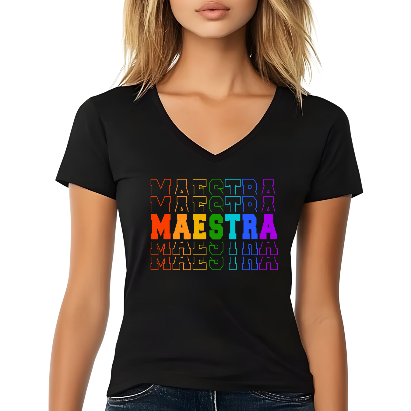 T-Shirt Maestra Multicolor