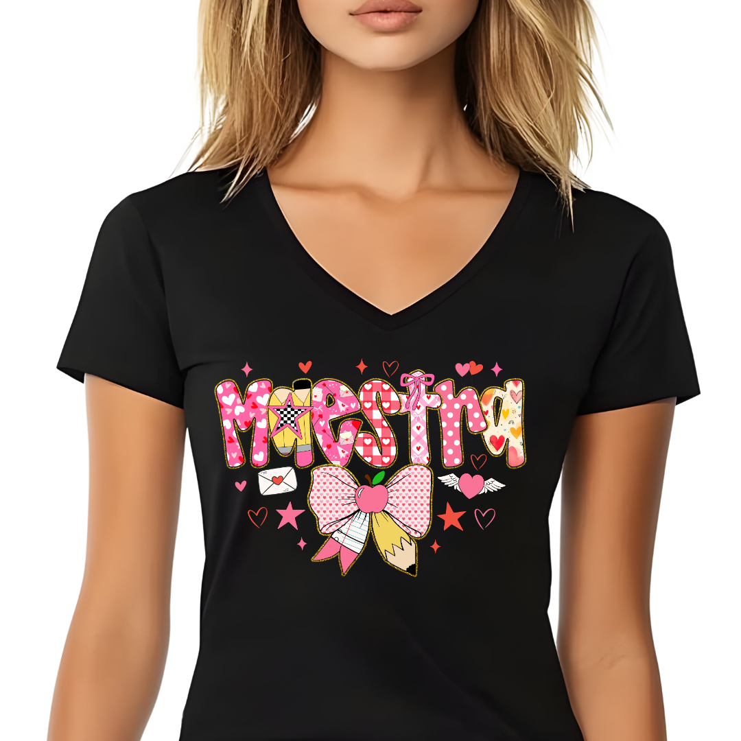 T-Shirt Maestra y Lazo
