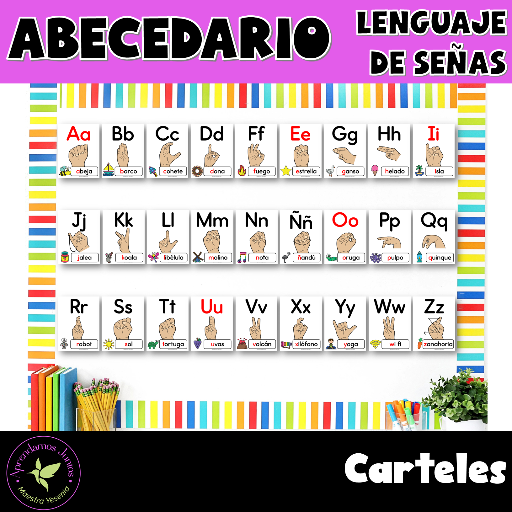 Abecedario en Señas