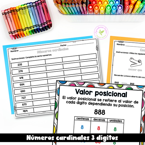 Aprendo al jugar con los números