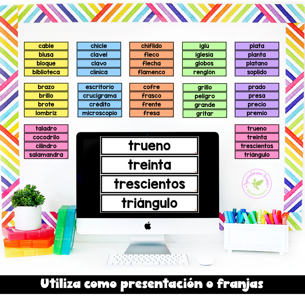 Lectura de Palabras Trabadas