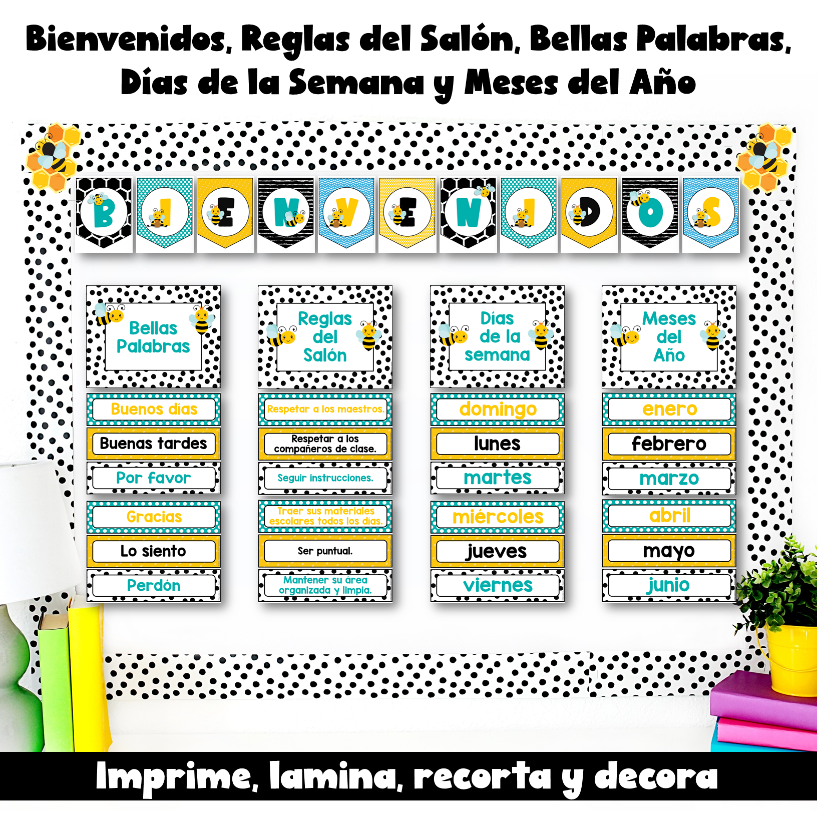 Decoración: Abejas