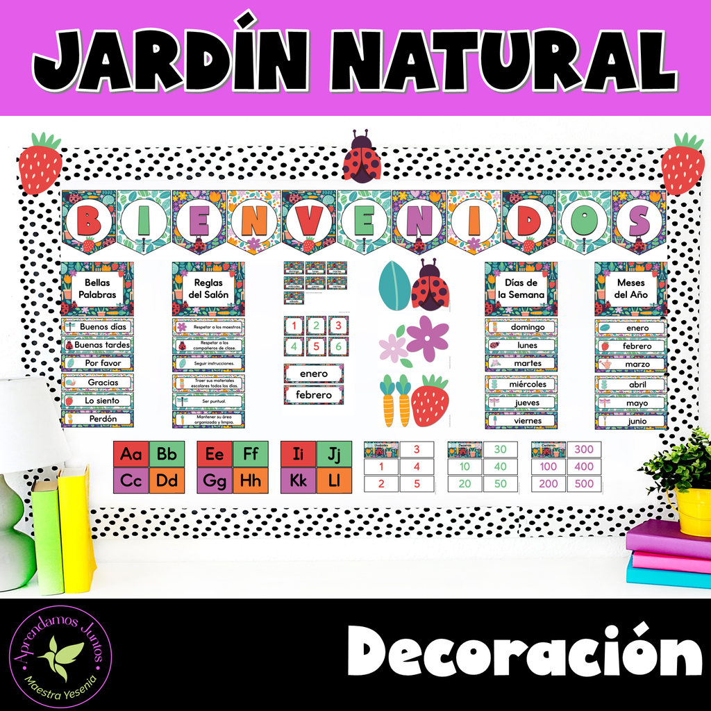 Decoración Jardín Natural
