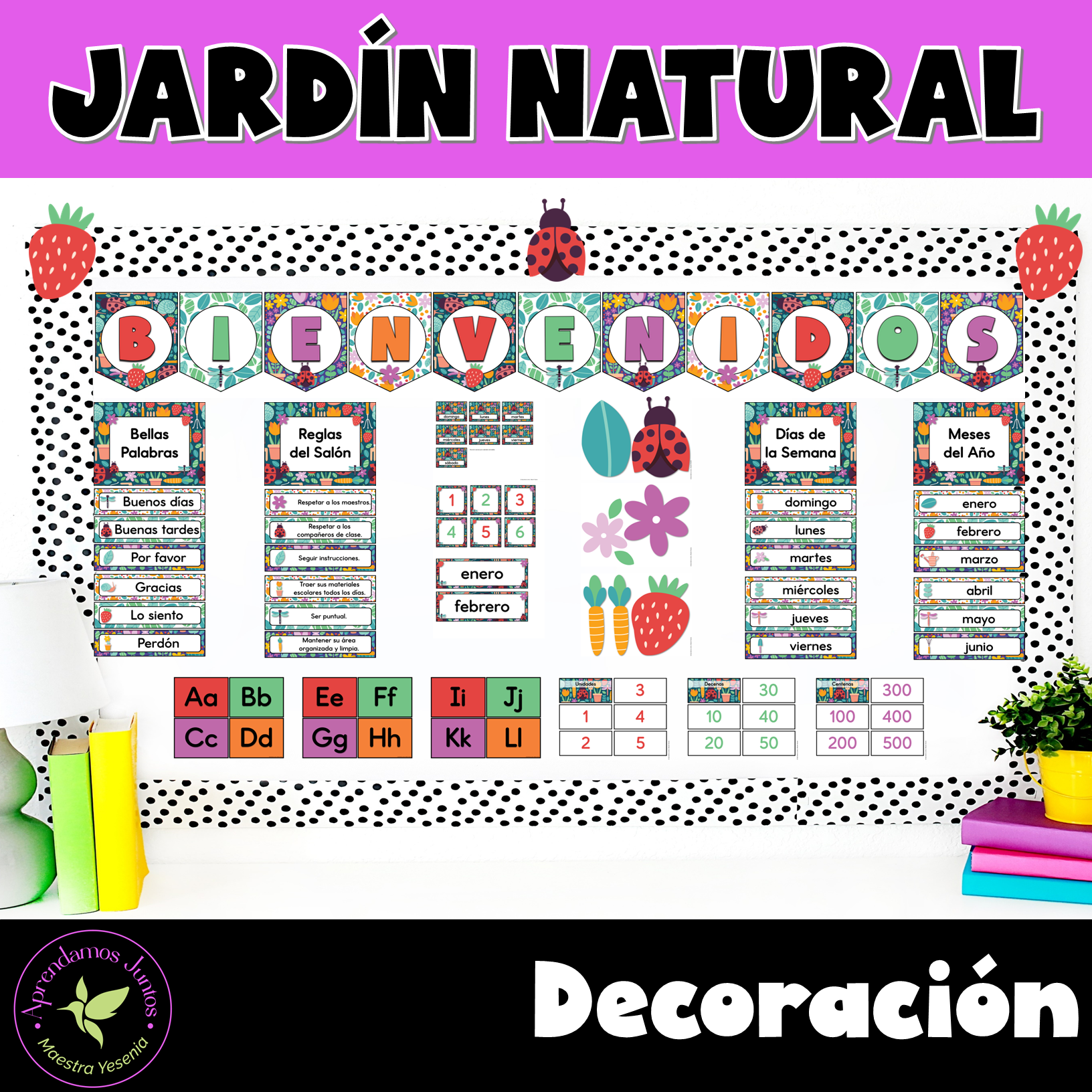 Decoración Jardín Natural