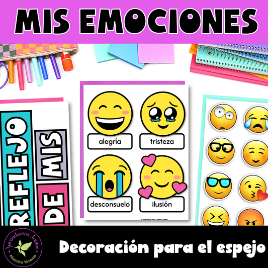 Decoración para el Espejo: Mis Emociones