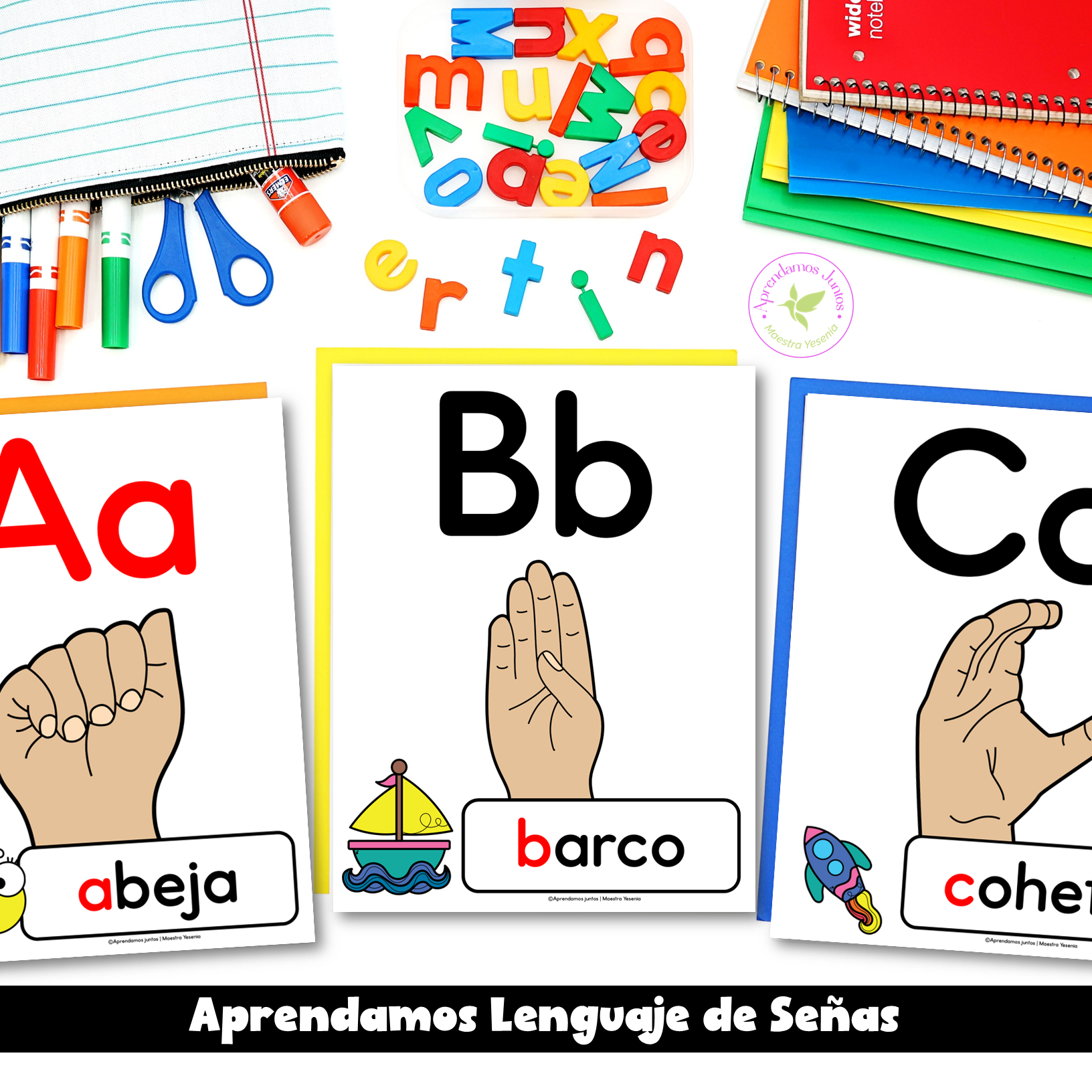 Abecedario en Señas