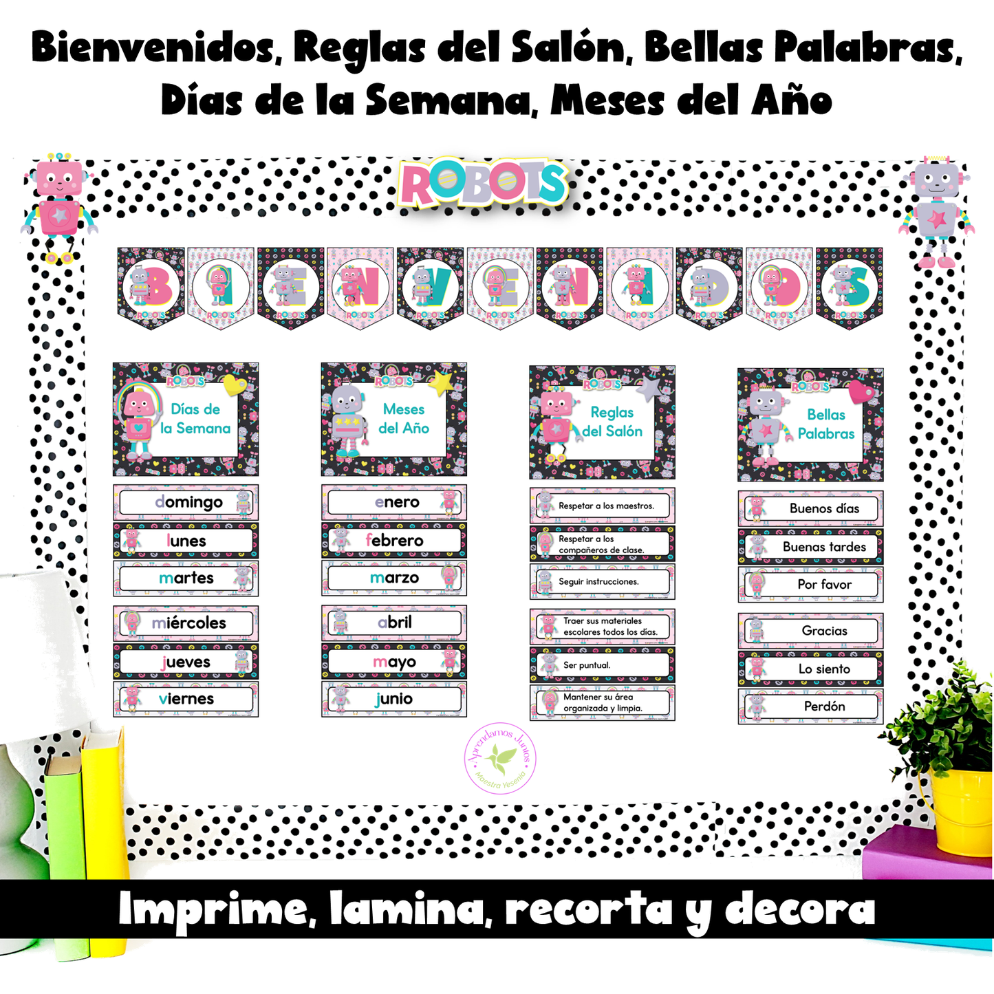 Decoración: Robots