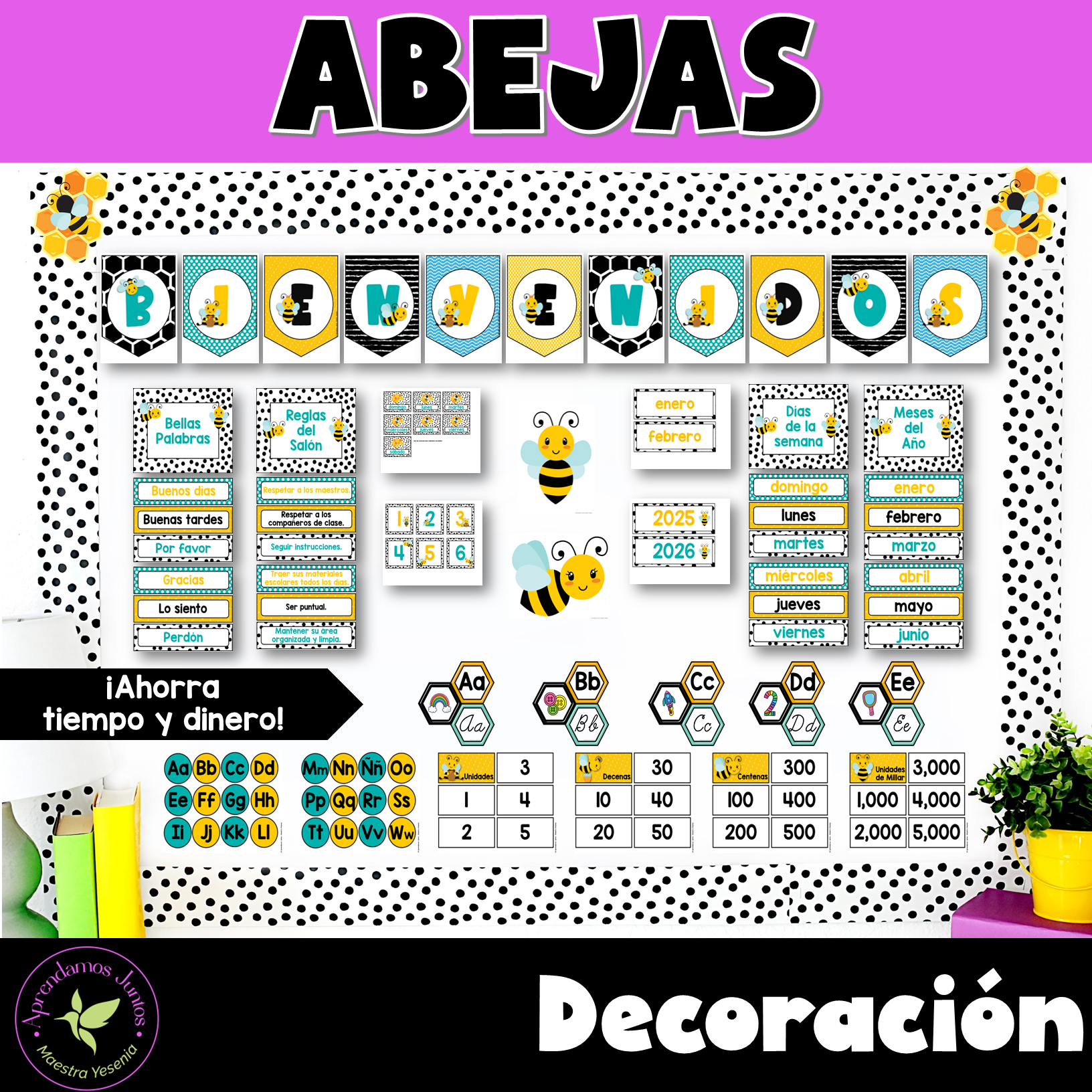 Decoración Abejas