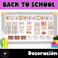 Decoración Back to School (Pencil Coquette)