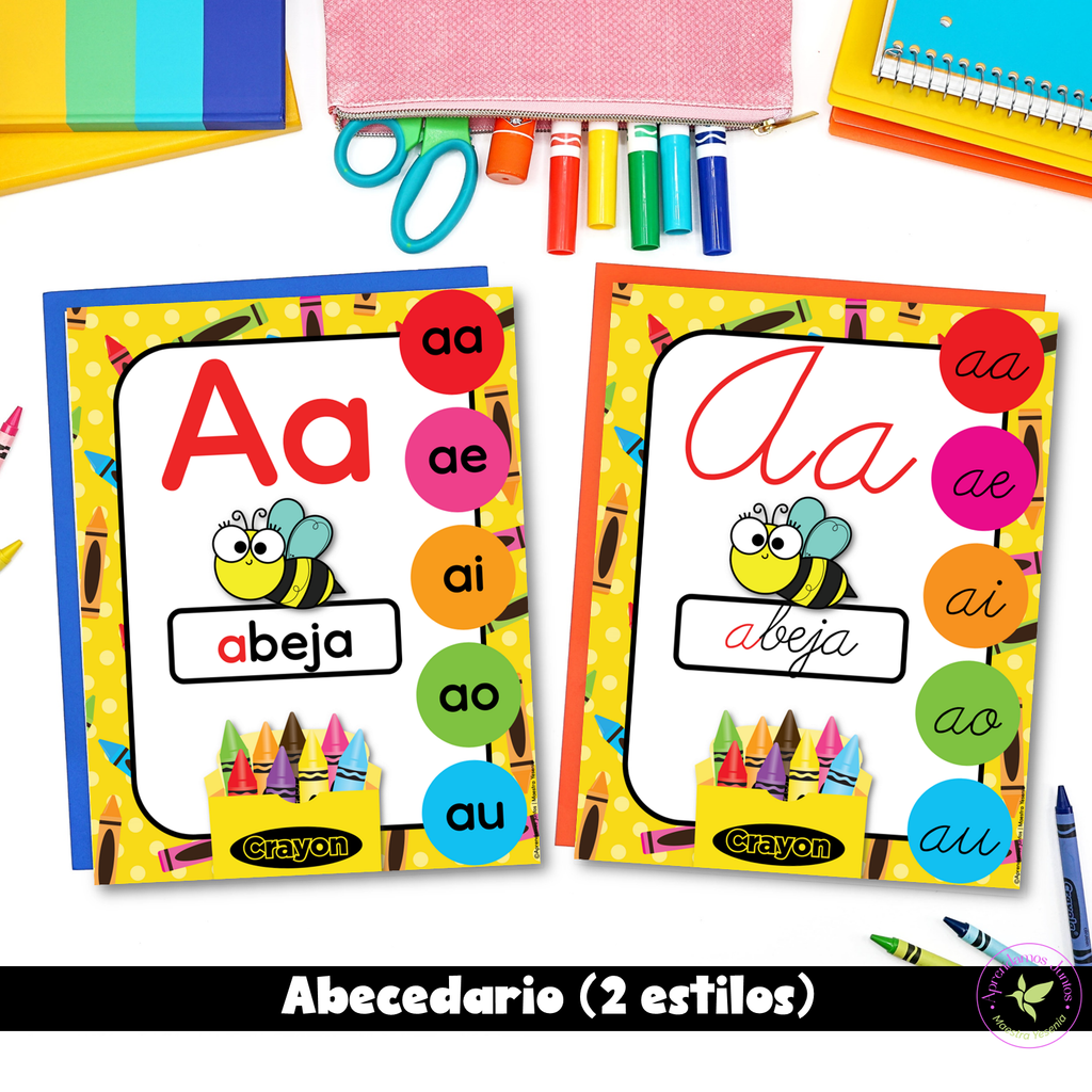 Decoración Crayones
