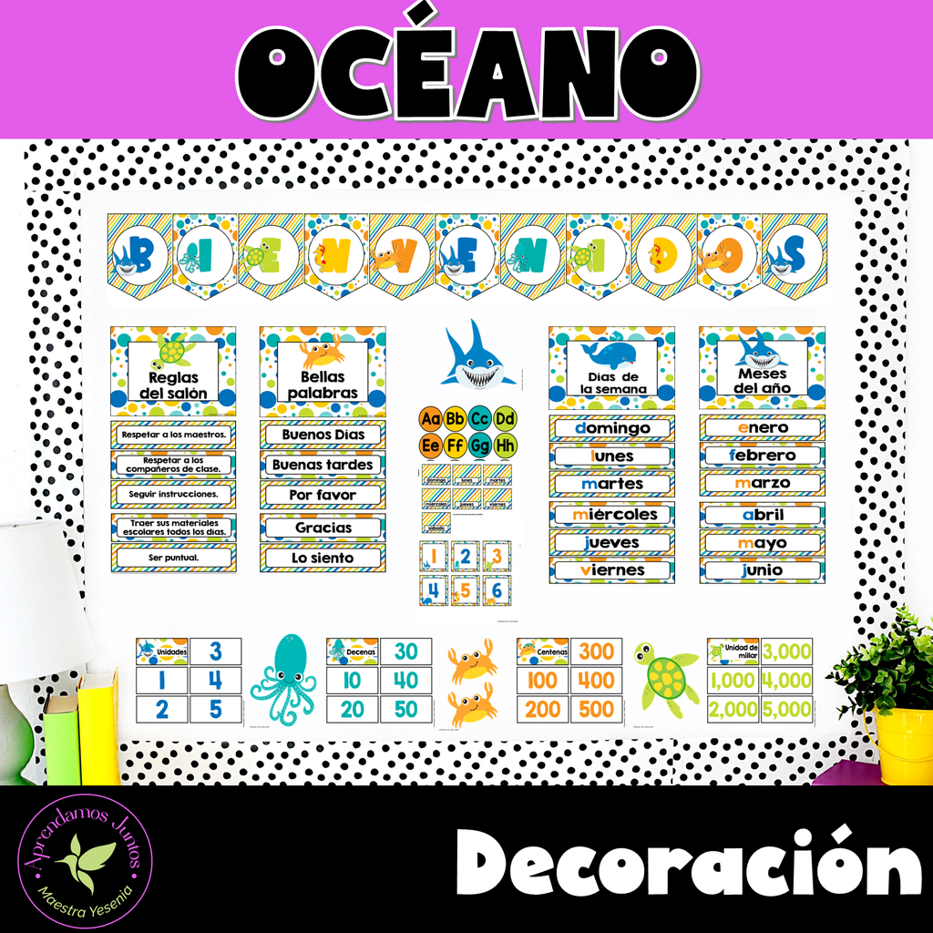 Decoración Océano
