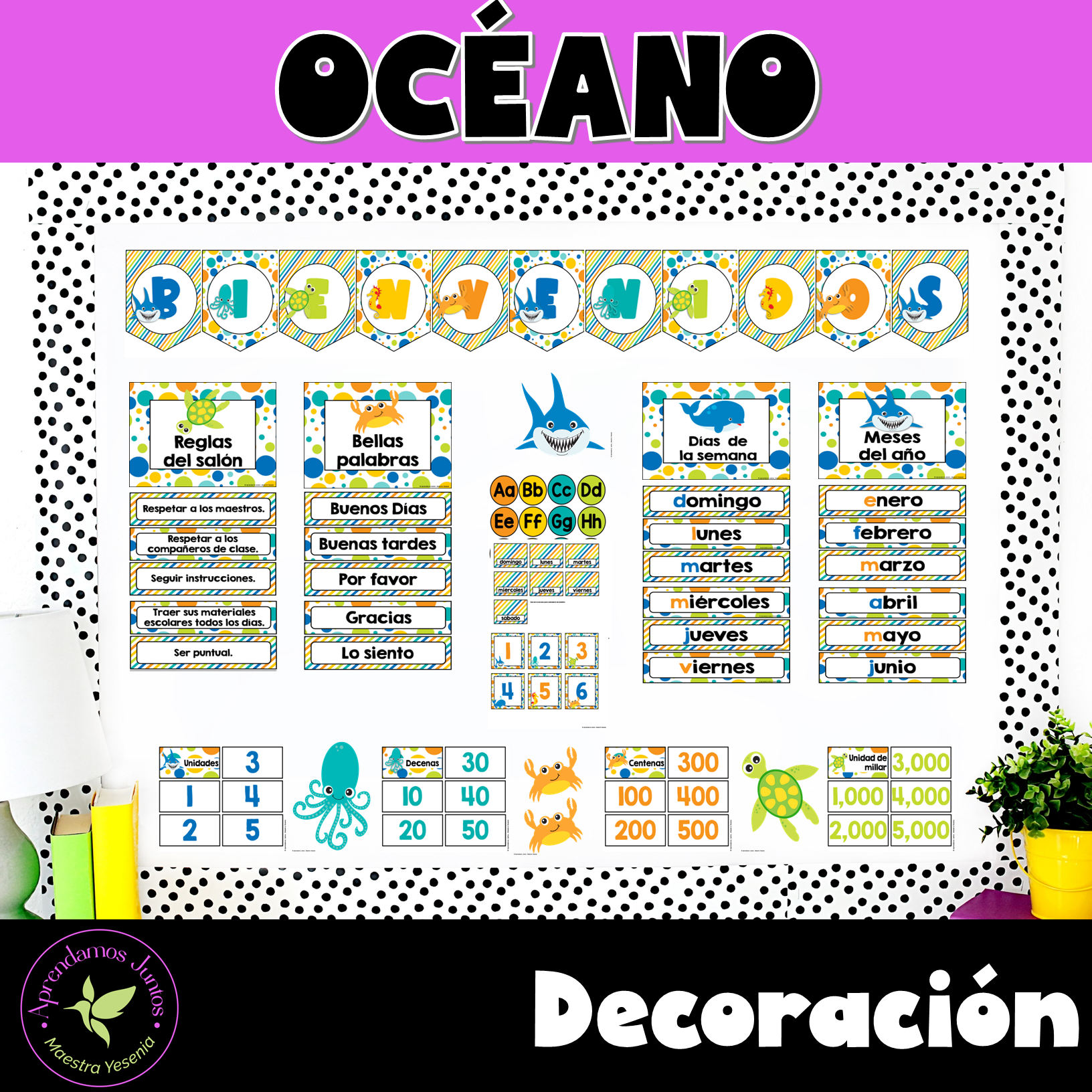 Decoración Océano