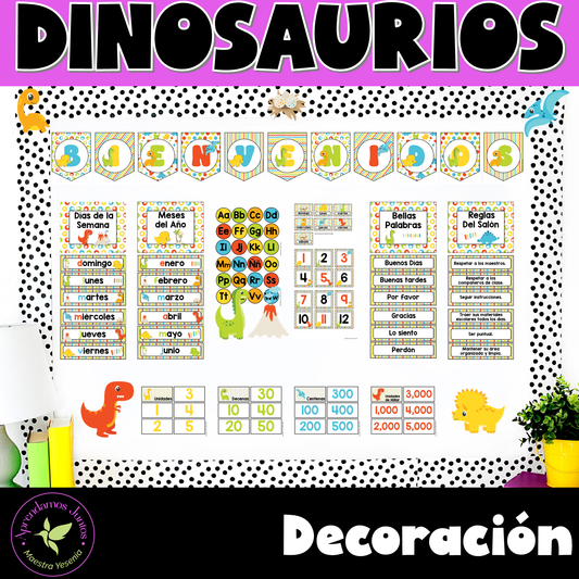 Decoración Dinosaurios