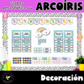 Decoración Globos Aerostáticos y Arcoíris