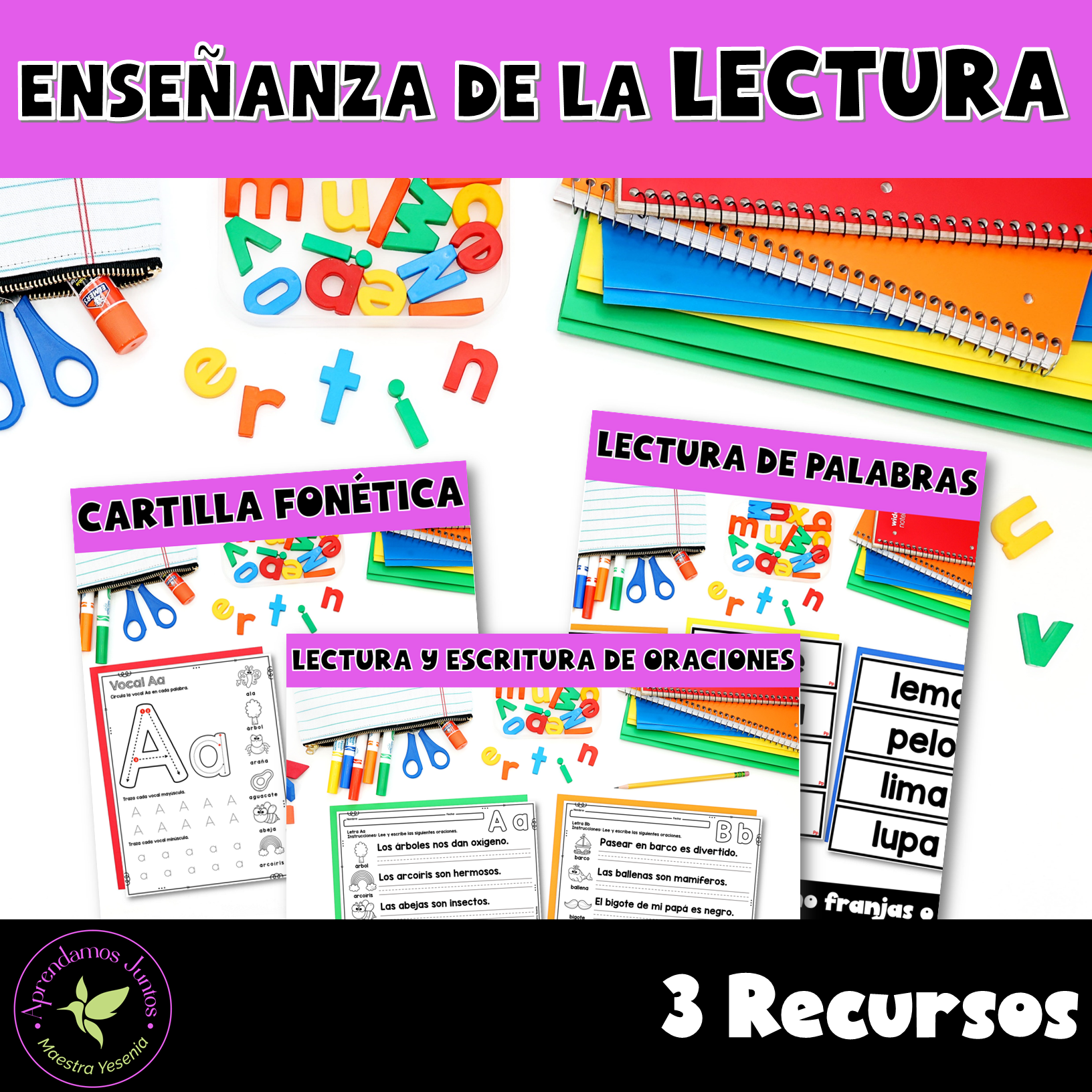 Bundle Enseñanza de la Lectura
