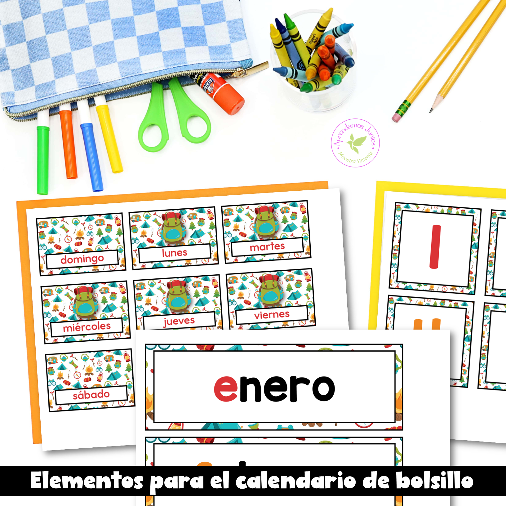 Decoración: Vamos a acampar