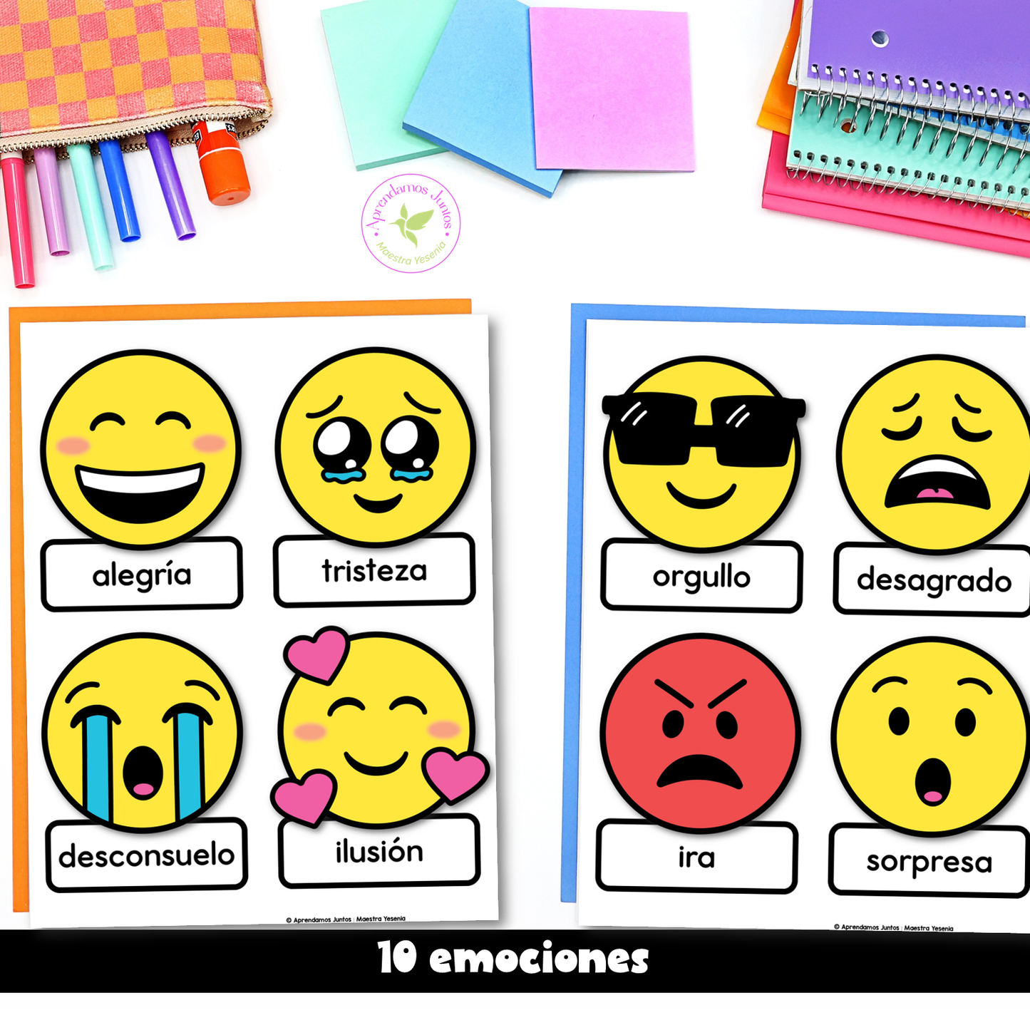 Decoración para el Espejo: Mis Emociones