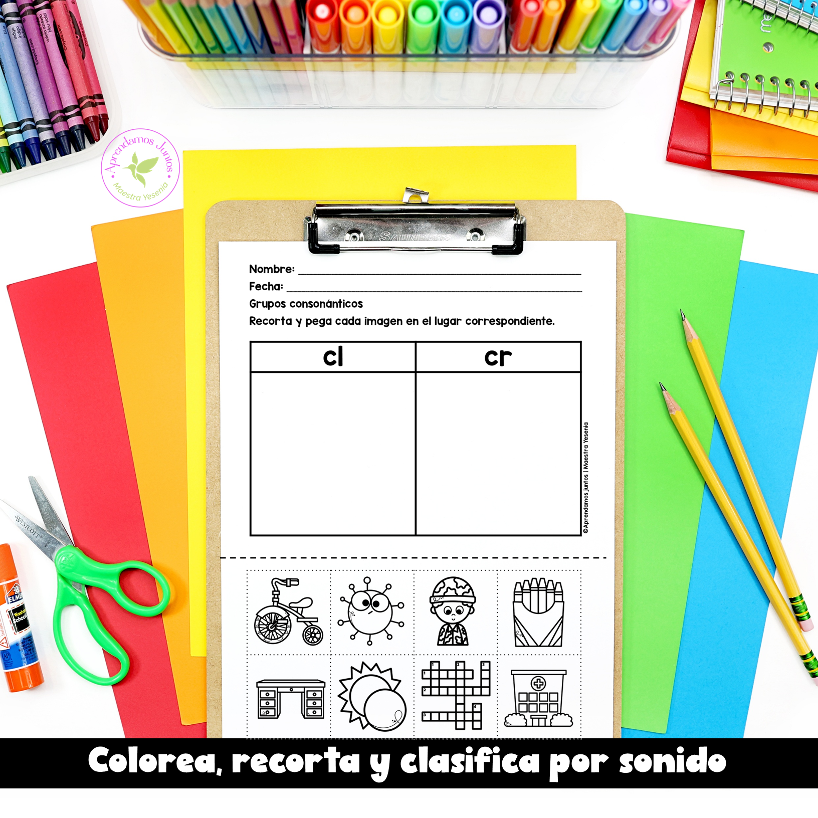 Sílabas Trabadas / Grupos Consonánticos