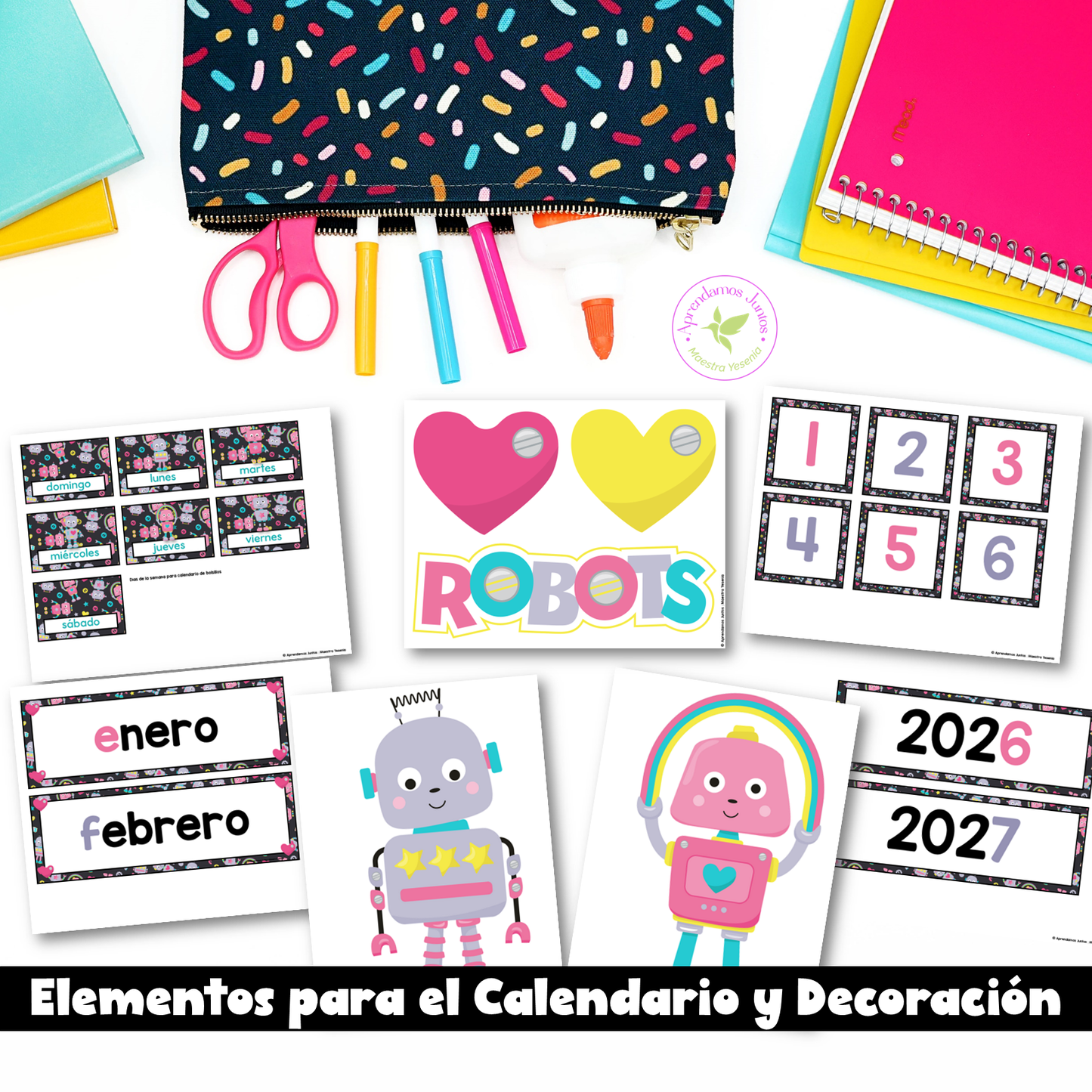 Decoración: Robots