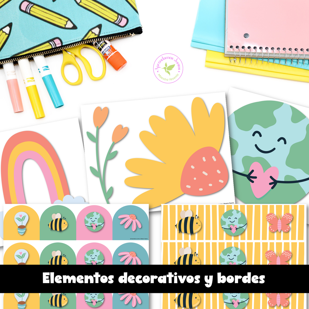 Decoración: Salvemos el Planeta