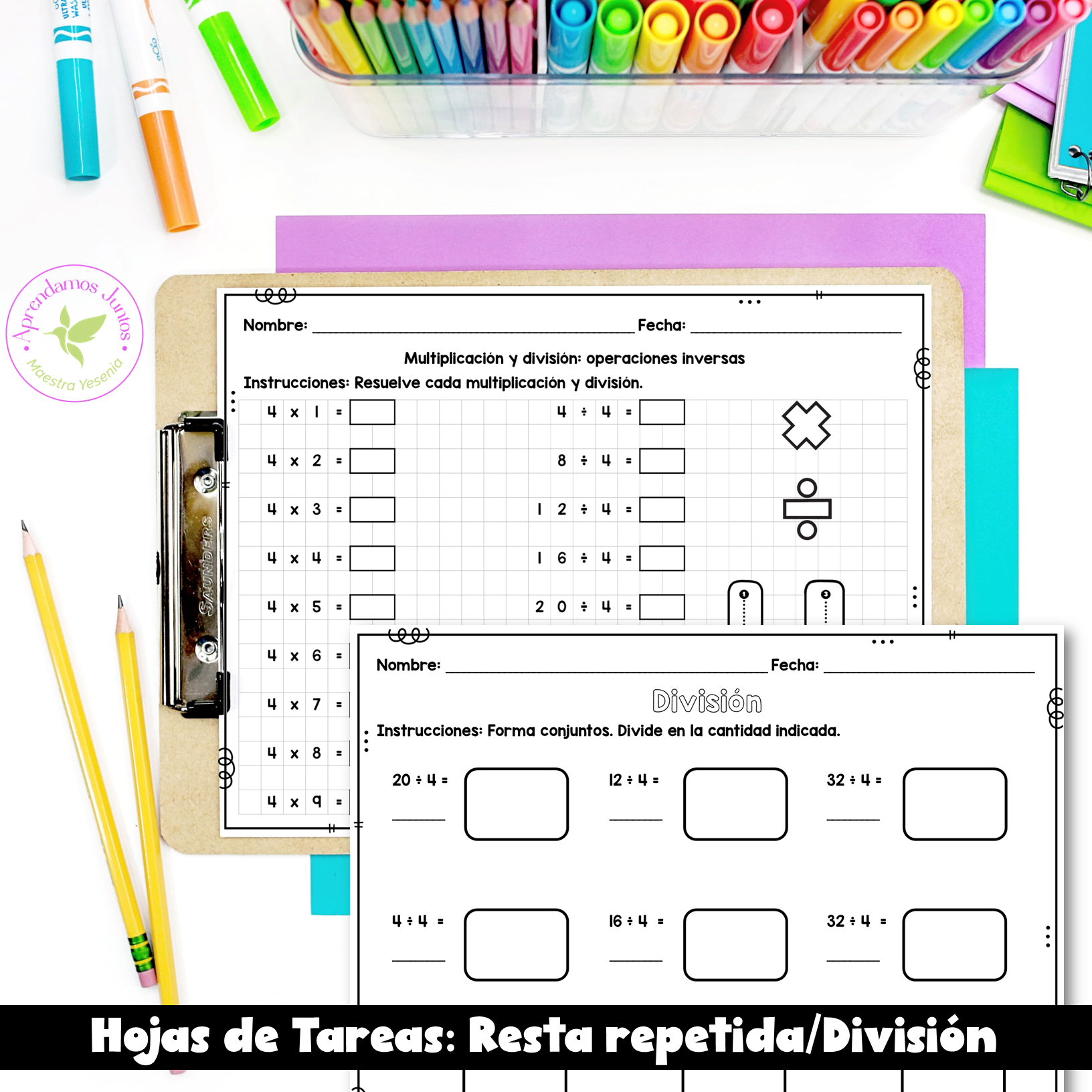 Multiplicación y División