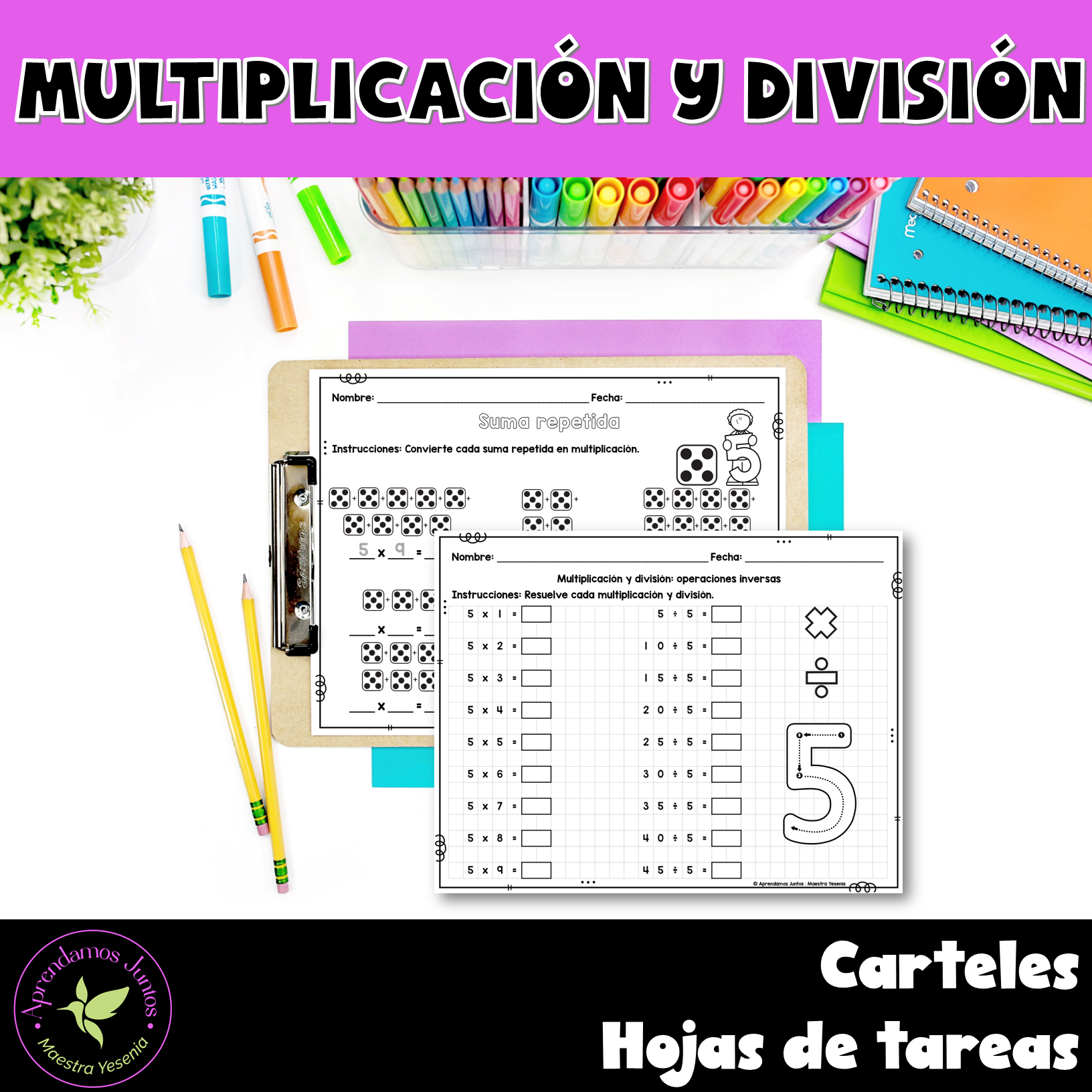 Bundle: Unidades 2.3 Segundo Grado