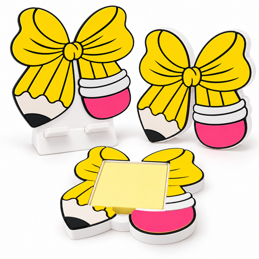 Set Organizador de Escritorio: Lazo Coquette Lápiz