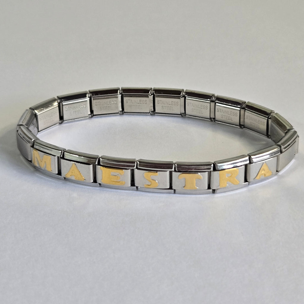 ✨ Brazalete Italiano MAESTRA ✨